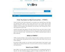 Thumbnail of YouTube To Mp3 Converter