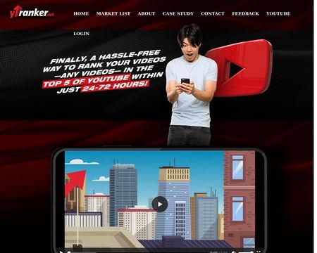 website thubmnail of Ytranker.net
