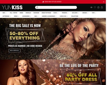 website thubmnail of YUMKISS