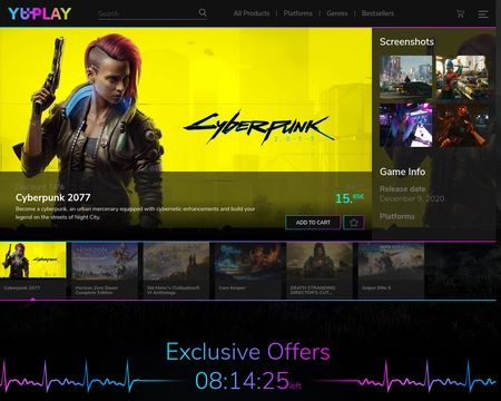 website thubmnail of Yuplay