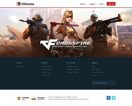 website thubmnail of Z8Games