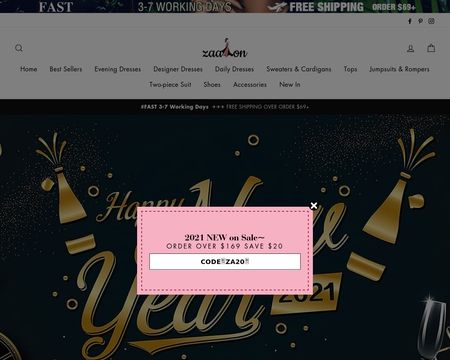 website thubmnail of Zaalon