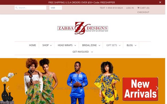 Thumbnail of Zabba Designs African Clothing Store
