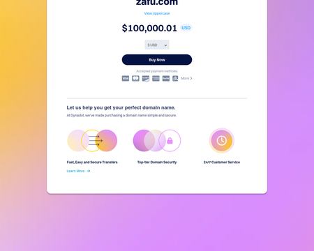 website thubmnail of Zafu