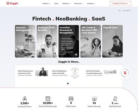 website thubmnail of Zaggle.in