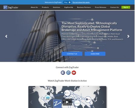 website thubmnail of Zagtrader