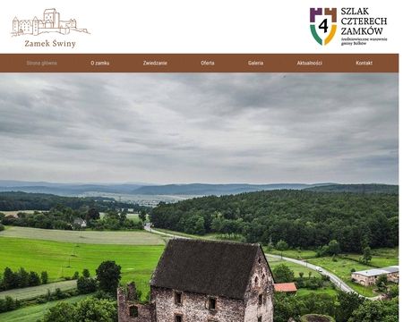 website thubmnail of Zamekswiny.pl