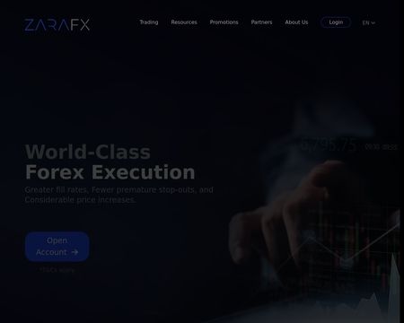 website thubmnail of Zara-fx