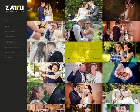 website thubmnail of Zattu Photo and Video