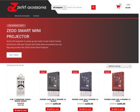 website thubmnail of Zeddaccessories