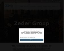 Thumbnail of Zedergroup.com