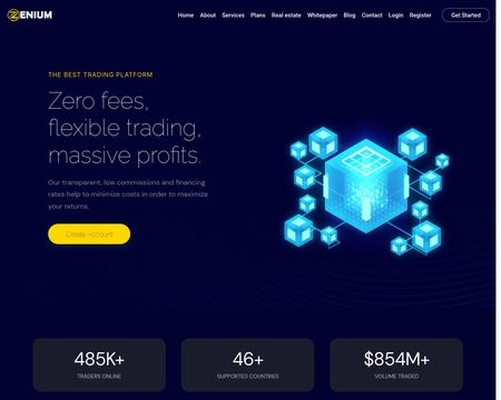 website thubmnail of Zeniumprime