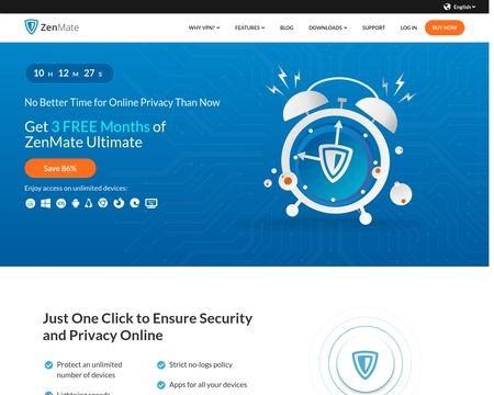 website thubmnail of ZenMate