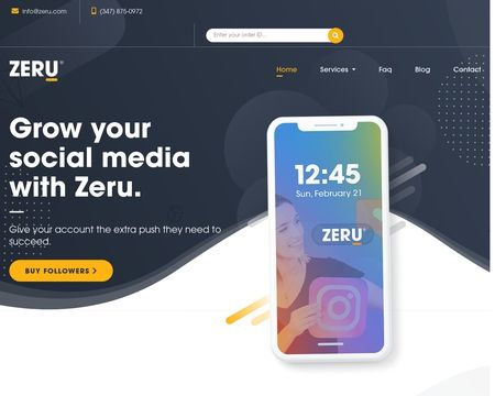 website thubmnail of Zeru