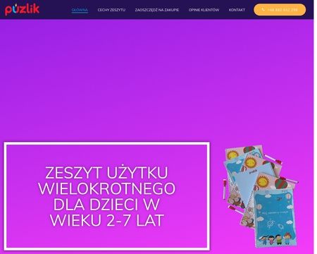 website thubmnail of Zeszyt.puzlik.pl