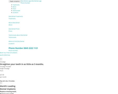 website thubmnail of zetadental