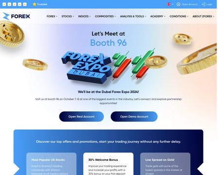 website thubmnail of Zforex