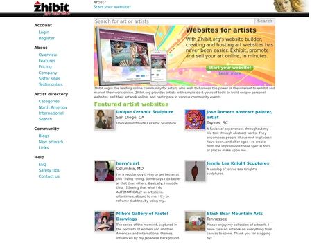 website thubmnail of Zhibit