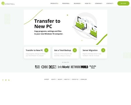 website thubmnail of Zinstall