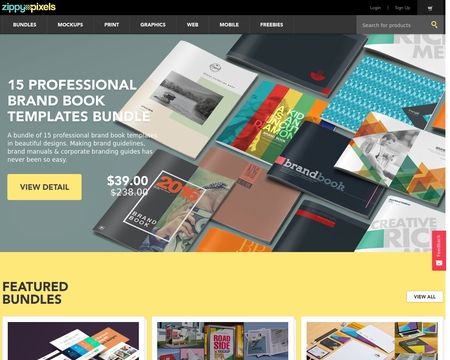 website thubmnail of ZippyPixels