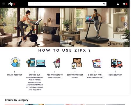 website thubmnail of ZipX
