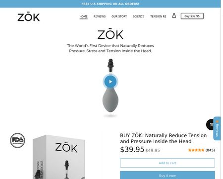 website thubmnail of Zok Relief