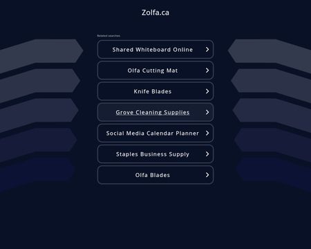 website thubmnail of Zolfa.ca