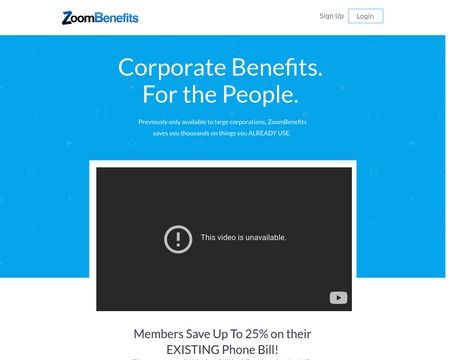 website thubmnail of ZoomBenefits