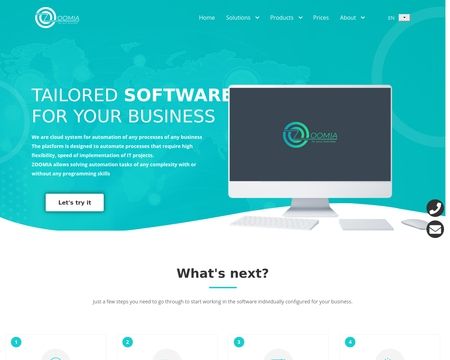 website thubmnail of Zoomia.org