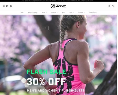 website thubmnail of Zoot sports