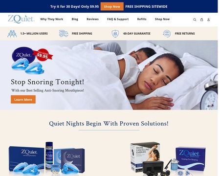 website thubmnail of ZQuiet