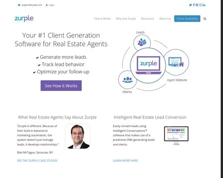 website thubmnail of Zurple