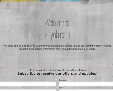 website thubmnail of Zuyob