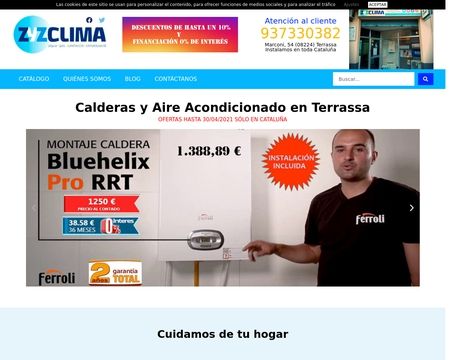website thubmnail of Zyzclima