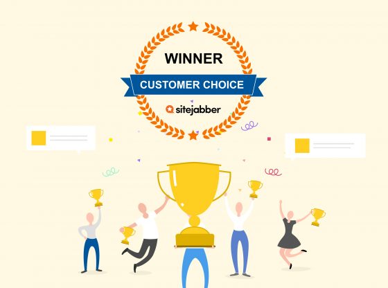 You Voted, We Listened. Presenting The 2019 Sitejabber Customer Choice Award Winners article cover